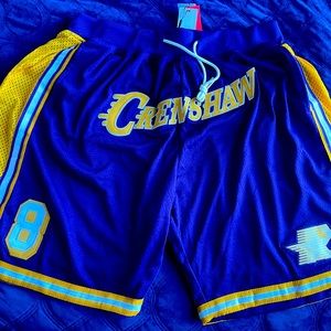 Rare Kobe Bryant Crenshaw Lakers Basketball Shorts. Size 2X, never worn before.
